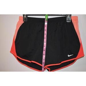 Nike Dri-fit Coral and Black Women's Running Shorts Medium